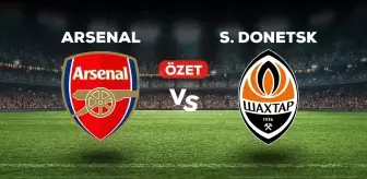 Arsenal Shakhtar Donetsk kaç kaç bitti? (MAÇ ÖZETİ) Arsenal Shakhtar Donetsk özet ve golleri izle! Golleri kim attı, maç bitti mi?