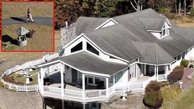 The house of FETÖ leader Fethullah Gülen has been captured on camera.