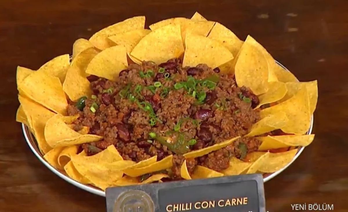 MasterChef chili con carne tarifi! En güzel chili con carne tarifi! Chili con carne tarifi nasıl yapılır? Chili con carne için malzemeler!