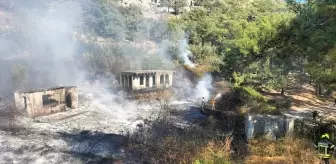 Mersin Anamur'da Orman Yangını Kontrol Altına Alındı