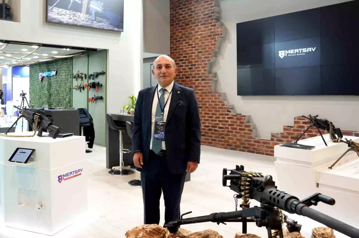 MERTSAV Savunma Sistemleri SAHA EXPO'da Yenilikçi Ürünlerini Tanıttı
