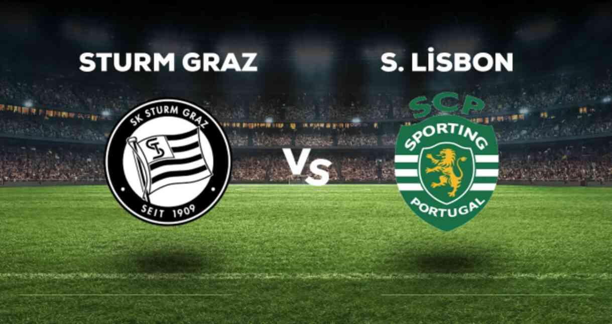 Sturm Graz Sporting Lisbon maçı CANLI izle! (ŞİFRESİZ) Sturm Graz Sporting Lisbon maçı hangi kanalda, canlı yayın nerede ve nasıl izlenir?