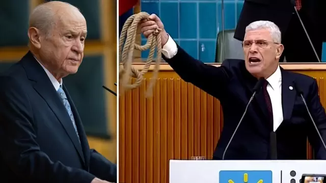 Bahçeli requested to hang the rope thrown by Dervişoğlu in his room.