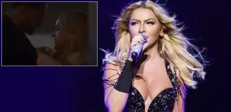 Oyunculuğa soyunan Hadise'nin ateşli sahneleri olay oldu