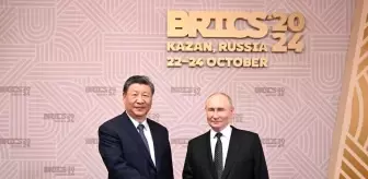 Xi Jinping ve Vladimir Putin Kazan'da Görüştü