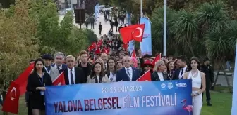 Yalova Film Festivali kortej yürüyüşüyle başladı