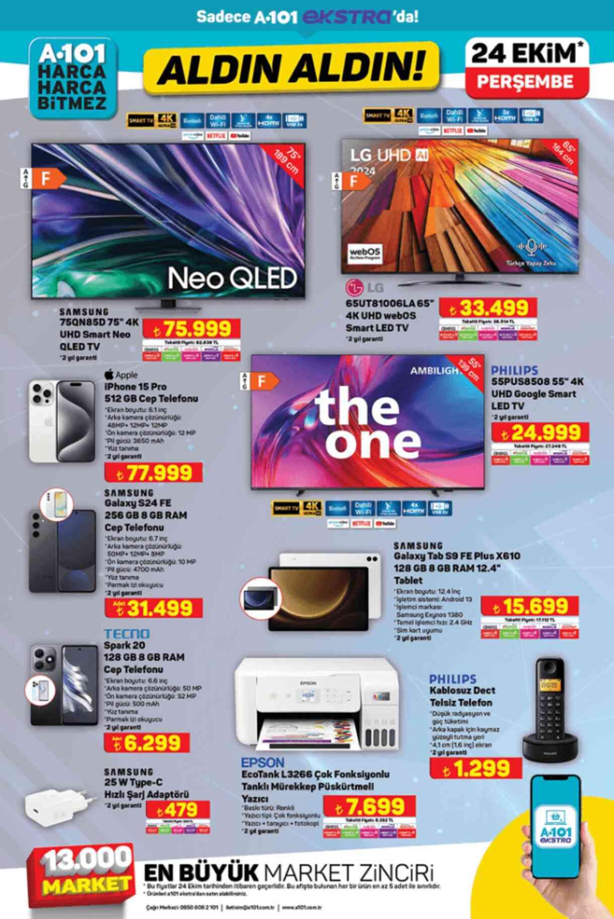 A101 24 EKİM 2024 KATALOĞU A101'e gelen ürünler! 24 Ekim A101 bu hafta katalog ürünleri neler? A101'de hangi ürünler olacak? A101 24 EKİM 2024 KATALOĞU A101'e gelen ürünler! 24 Ekim A101 bu hafta katalog ürünleri neler? A101'de hangi ürünler olacak?
