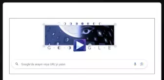 Ayın evreleri Google'da Doodle oldu! 24 Ekim Ayın evreleri Google'da neden doodle oldu?