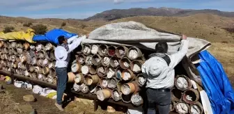 Bitlis'te Karakovan Balı Hasadı Devam Ediyor