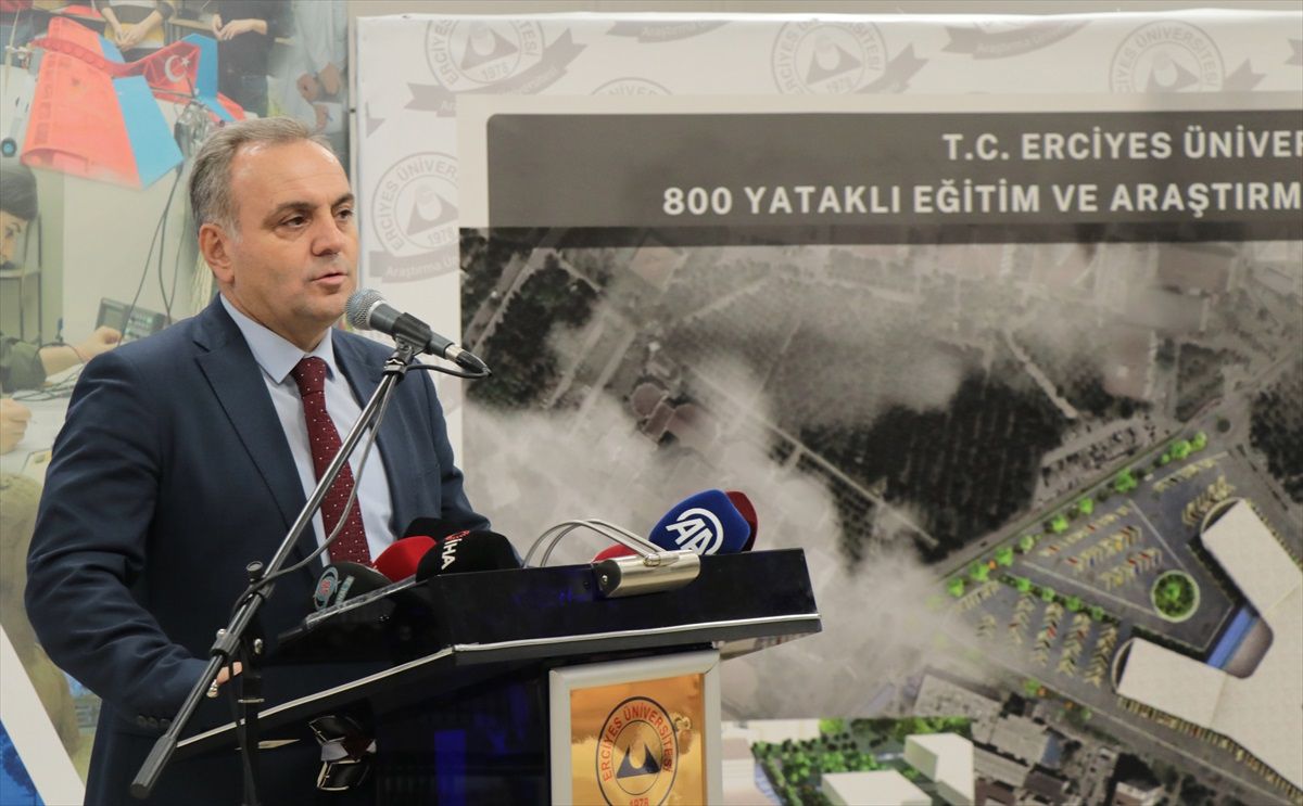 Erciyes Üniversitesi'nde Yeni Eğitim Araştırma Hastanesi Projesi İhalesi 13 Kasım'da