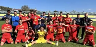 Kayserispor U19, Eyüpspor'u Son Dakikada Geçti