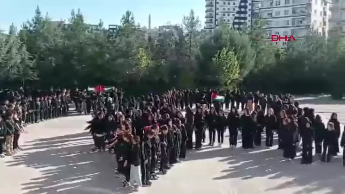 Mardin'deki Öğrenciler Gazze İçin Barış Çağrısı Yaptı