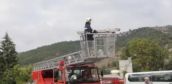 Taşova Devlet Hastanesi'nde Yangın Tatbikatı Gerçekleştirildi