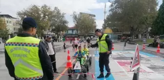 Tokat'ta Öğrencilere Trafik Eğitimi Verildi