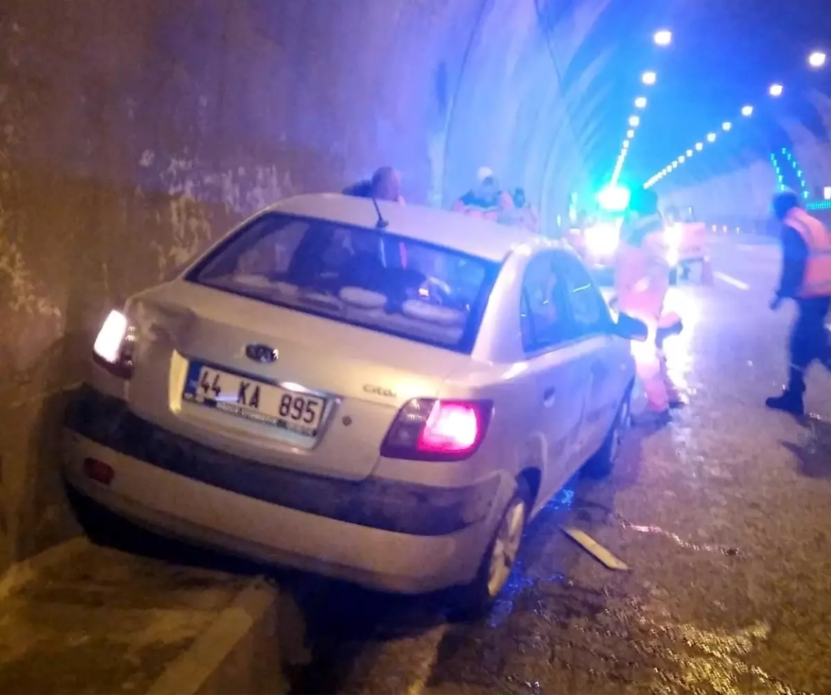 Bolu Dağı Tüneli'nde İşçilere Otomobil Çarptı: İki Yaralı