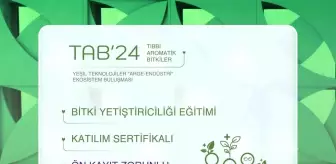 Tıbbi Aromatik Bitkiler Etkinliği 23-25 Ekim'de Başlıyor