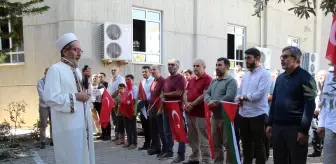 Alanya'da TUSAŞ'a yönelik terör saldırısında şehit olanlar için gıyabi cenaze namazı kılındı