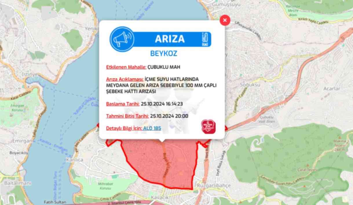 İstanbul İSKİ su kesintisi! 26-27 Ekim Esenyurt, Küçükçekmece, Pendik, Ataşehir su kesintisi listesi! Sular ne zaman gelecek?