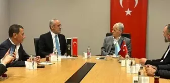 Kırımoğlu'ndan Cumhurbaşkanı Başdanışmanı Topçu'ya taziye ziyareti