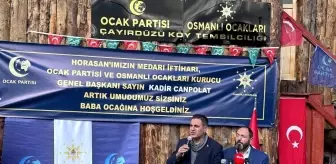 Osmanlı Ocakları Çayırdüzü Belde Başkanlığı Açıldı