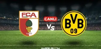 Augsburg Borussia Dortmund maçı CANLI izle! (ŞİFRESİZ) Augsburg B.Dortmund maçı hangi kanalda, canlı yayın nerede ve nasıl izlenir?