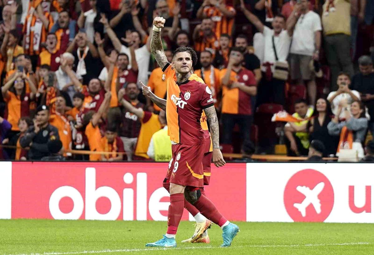 Mauro Icardi, Beşiktaş derbisinde 5 maçta 5 gol atarak dikkat çekti