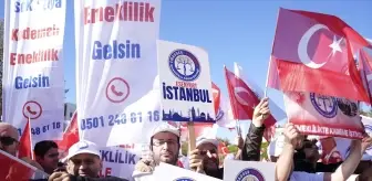 Kartal'da Kademeli Emeklilik Talebiyle Miting Düzenlendi