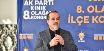 AK Parti Kınık 8. Olağan Kongresi’nde Sami Mollaahmet Yeniden Seçildi