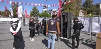 CHP'nin Beşiktaş'ta Teröre ve Şiddete Karşı Mitingi