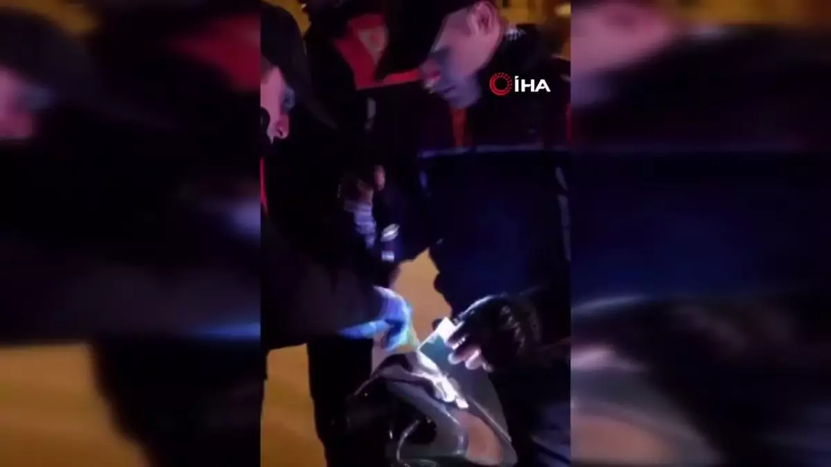 Edirne'de Alkollü Motosiklet Sürücüsü Esrarla Yakalandı