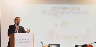 Kağıthane'de 'Soykırıma İsyan Filistin'e Destek Gecesi' Düzenlendi