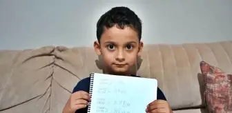 6 Yaşındaki Hasan Cesur Gökçek'ten Matematikte Dikkat Çeken Başarı