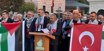 Adıyaman Dernekler Federasyonu, Gazze İçin Ayasofya'da Namaz Kıldı