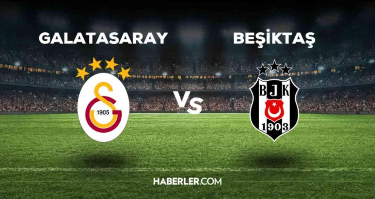 Galatasaray Beşiktaş CANLI izle! (ŞİFRESİZ) Galatasaray Beşiktaş maçı canlı yayın nerede ve nasıl izlenir?