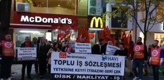 DİSK'ten McDonald's'a Boykot Çağrısı