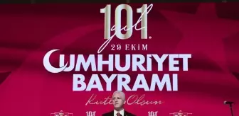 İstanbul Valiliğince Cumhuriyet'in 101. yılı dolayısıyla kabul töreni düzenlendi