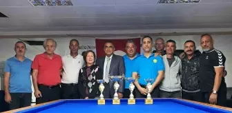 Muğla'da 3 Bant Bilardo Turnuvası Gerçekleşti