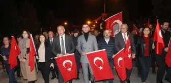 Taşova'da Cumhuriyet Bayramı yürüyüşü yapıldı