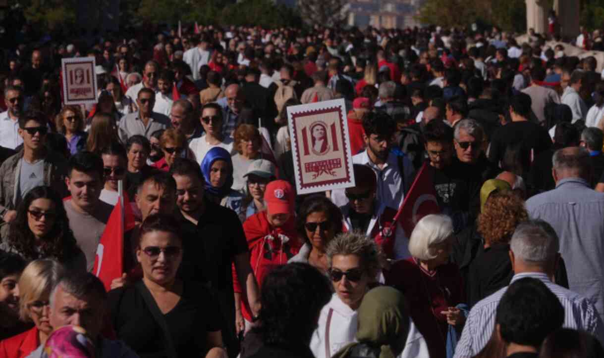 29 EKİM ANITKABİR'DEN GÖRÜNTÜLER