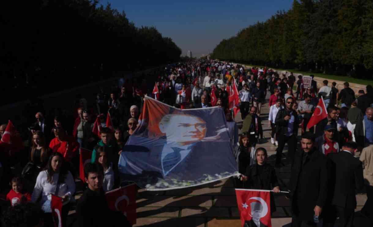 29 EKİM ANITKABİR'DEN GÖRÜNTÜLER