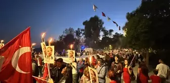 Antalya'da Cumhuriyet Bayramı Coşkusu Fener Alayıyla Kutlandı