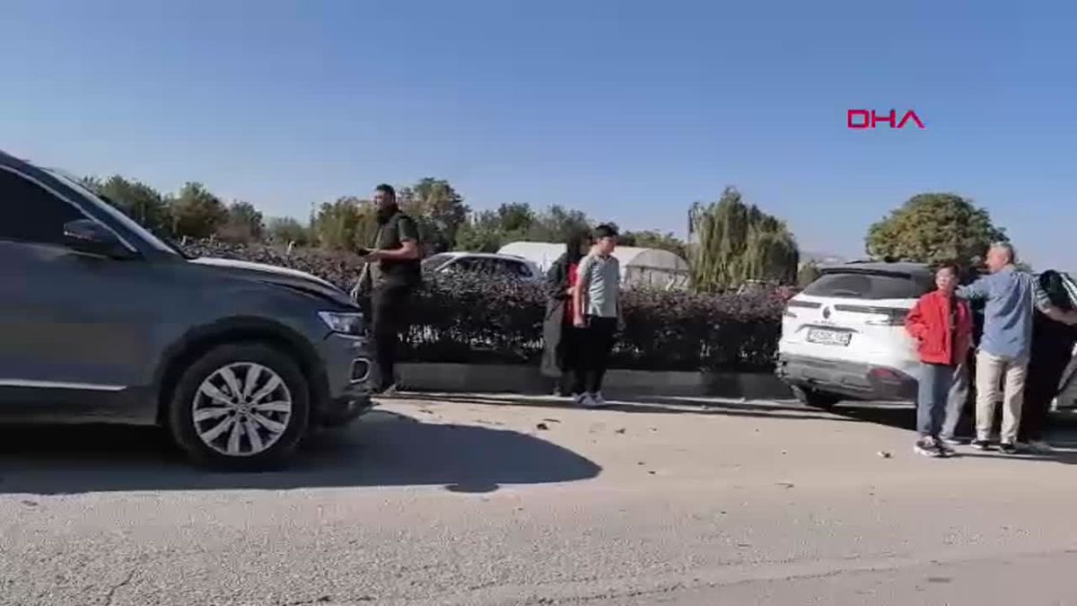 İnegöl'de Zincirleme Kaza: 6 Yaralı