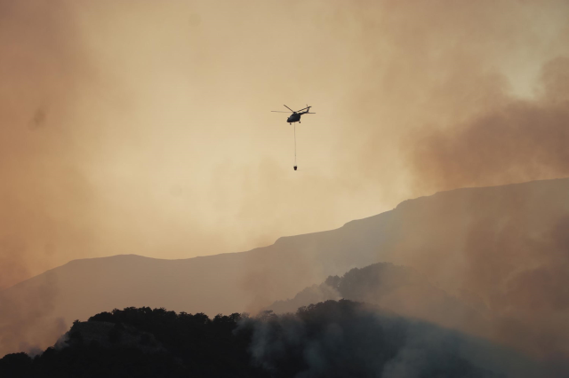 Why couldn't the forest fire that has lasted for 5 days in Denizli be extinguished?