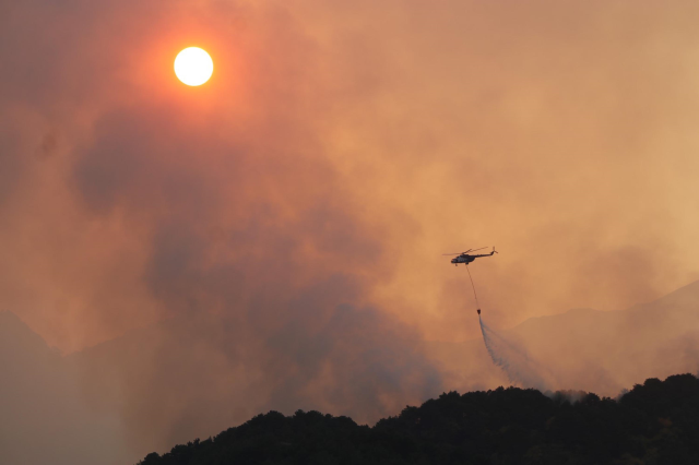 Why couldn't the forest fire that has lasted for 5 days in Denizli be extinguished?