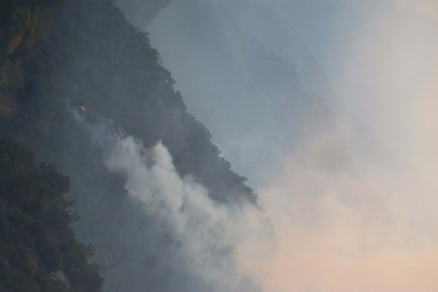 Why couldn't the forest fire that has lasted for 5 days in Denizli be extinguished?