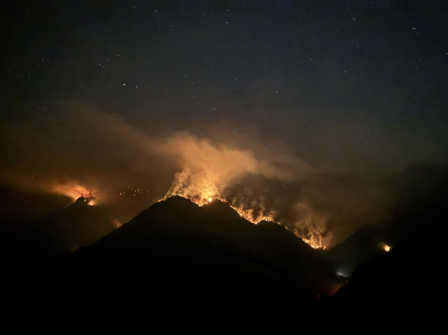 Why couldn't the forest fire that has lasted for 5 days in Denizli be extinguished?