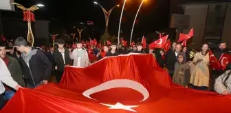 Hakkari'de Cumhuriyet'in 101. yıl dönümü dolayısıyla kortej yürüyüşü düzenlendi