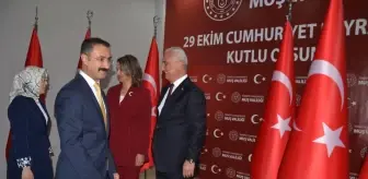 Muş Valiliği'nde Cumhuriyet Bayramı Resepsiyonu Düzenlendi