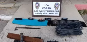 Kozan'da Araç Hırsızlığı Yapan 3 Şüpheli Tutuklandı