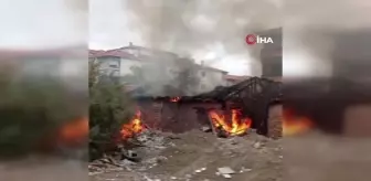 Ankara Sincan'da Ahır Yangını